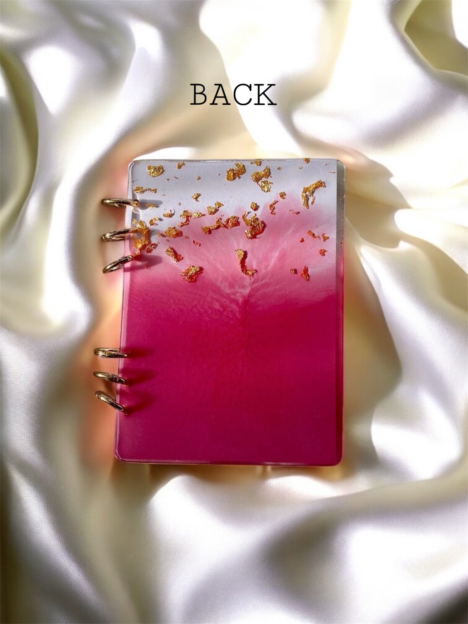 BLUSH LUXE custom name notebook