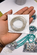 Silver earring making frame /Pairs