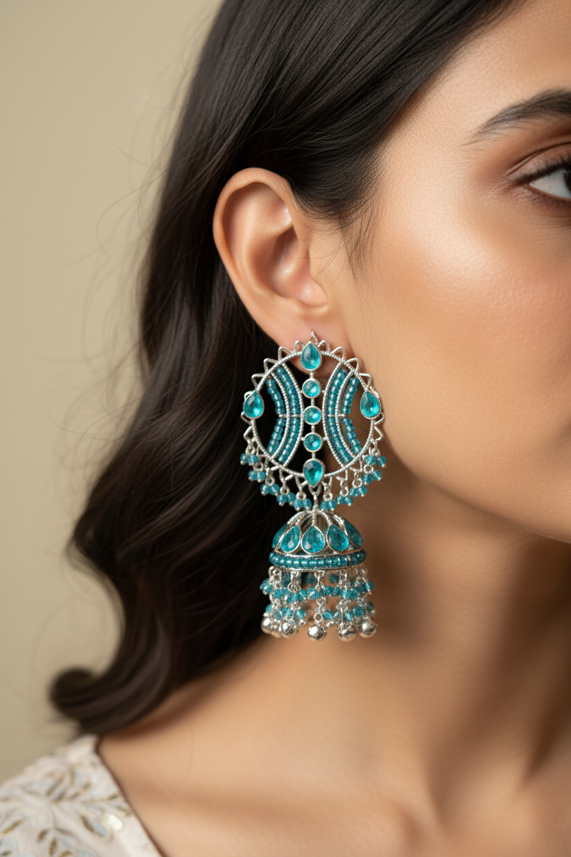 Close-up Jhumka Photography